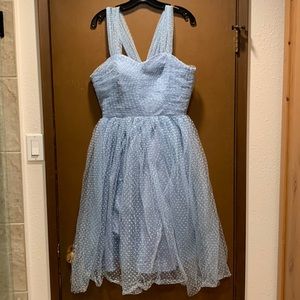 Unique Vintage Swiss dot prom dress sz XL